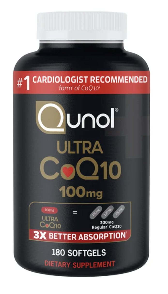 Qunol CoQ10 100mg 180 Softgels